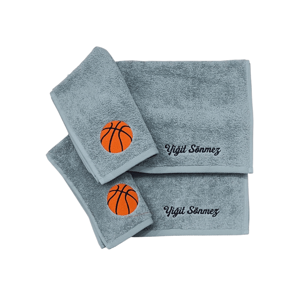 Basketbol Temalı Set BTBS012 - Gri