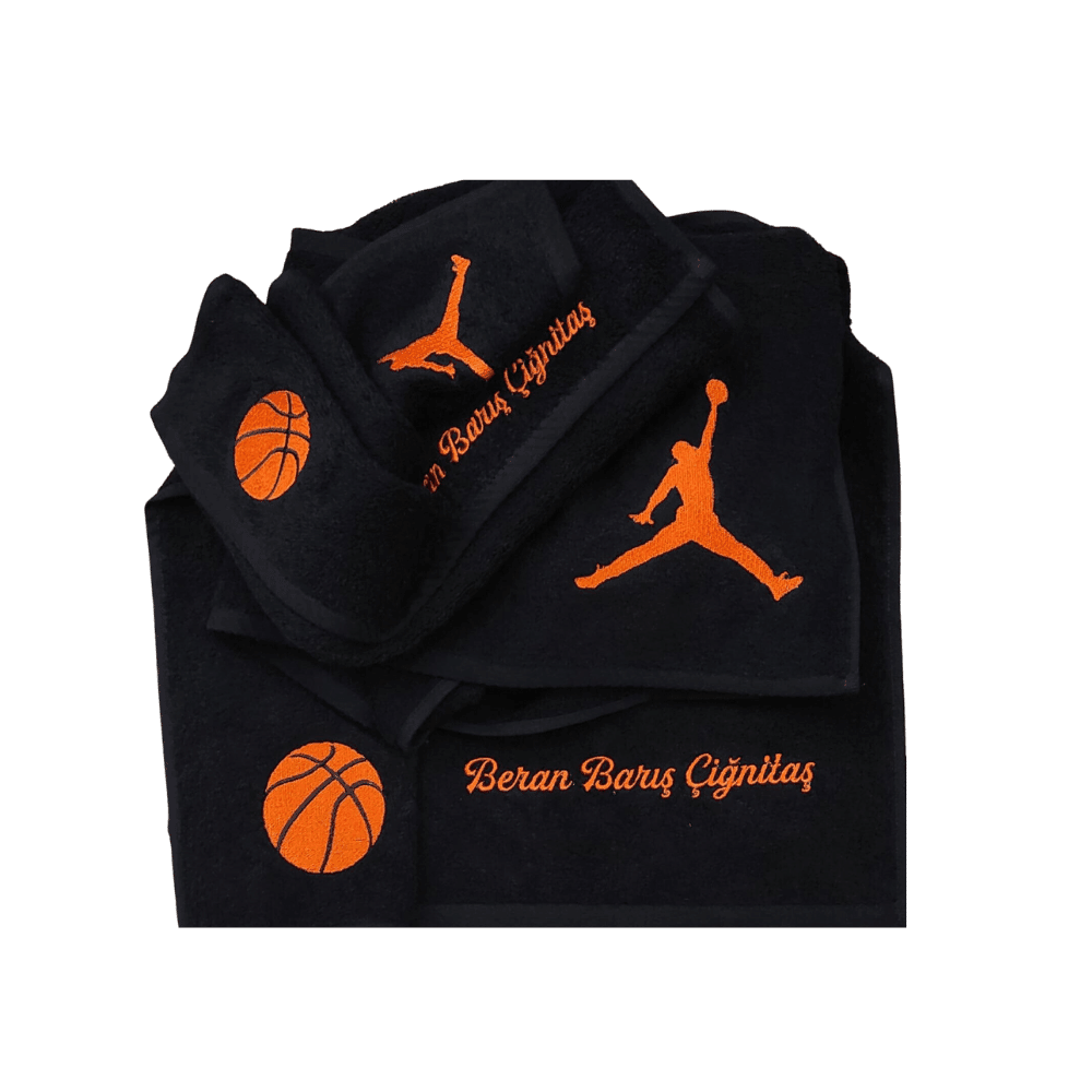 Basketbol Temalı Set BTBS016 - Siyah