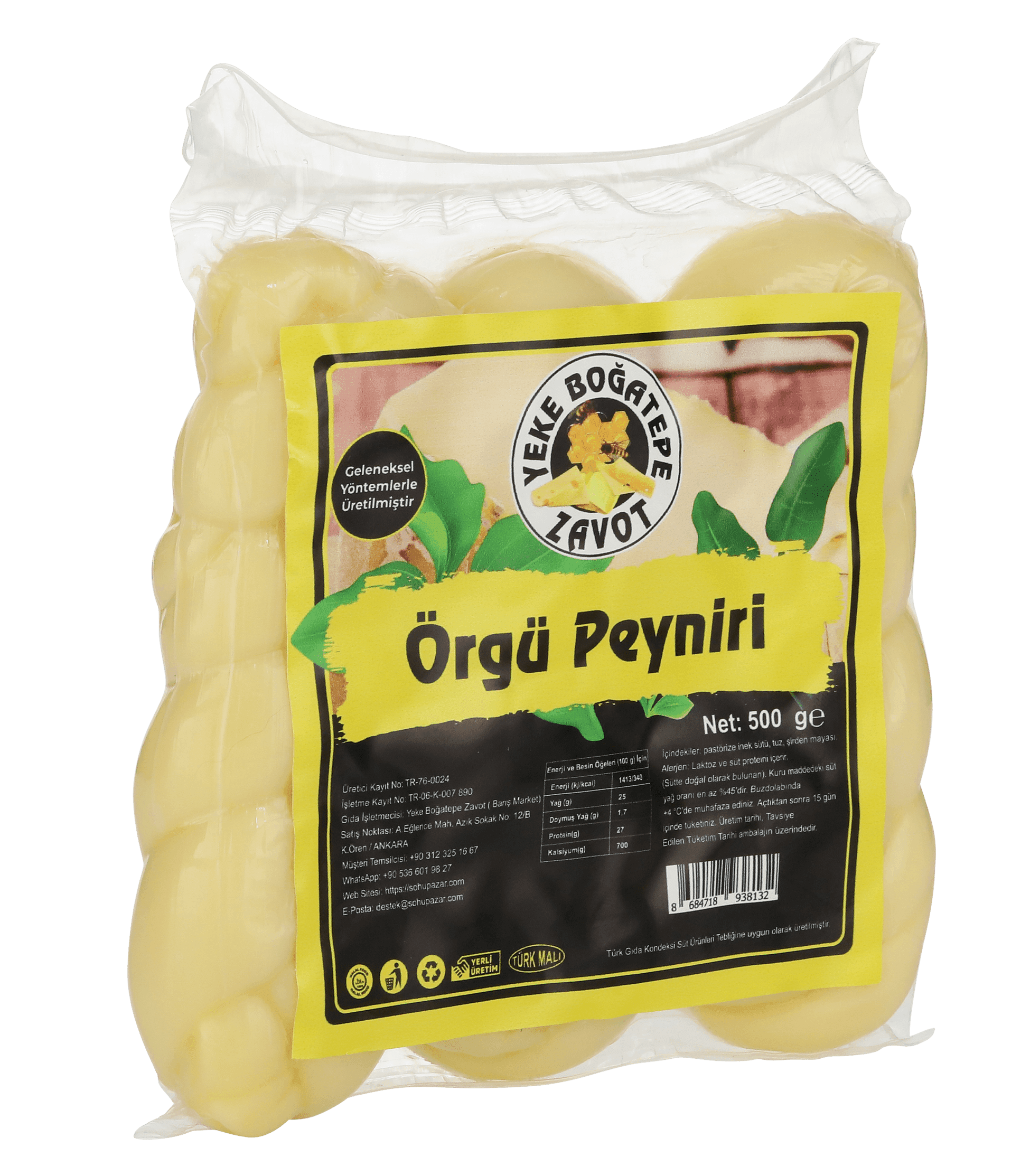 Örgü Peyniri (500 gr)
