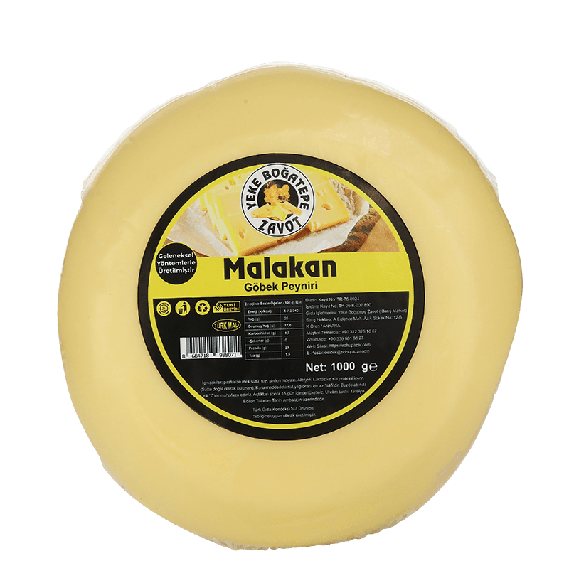 Malakan Göbek Kaşar Peyniri (1 kg)