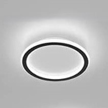 Minel Dekor Daire 20cm Plafonyer A++ Ledli Modern Avize Koridor Hol Aydınlatma Beyaz Işık