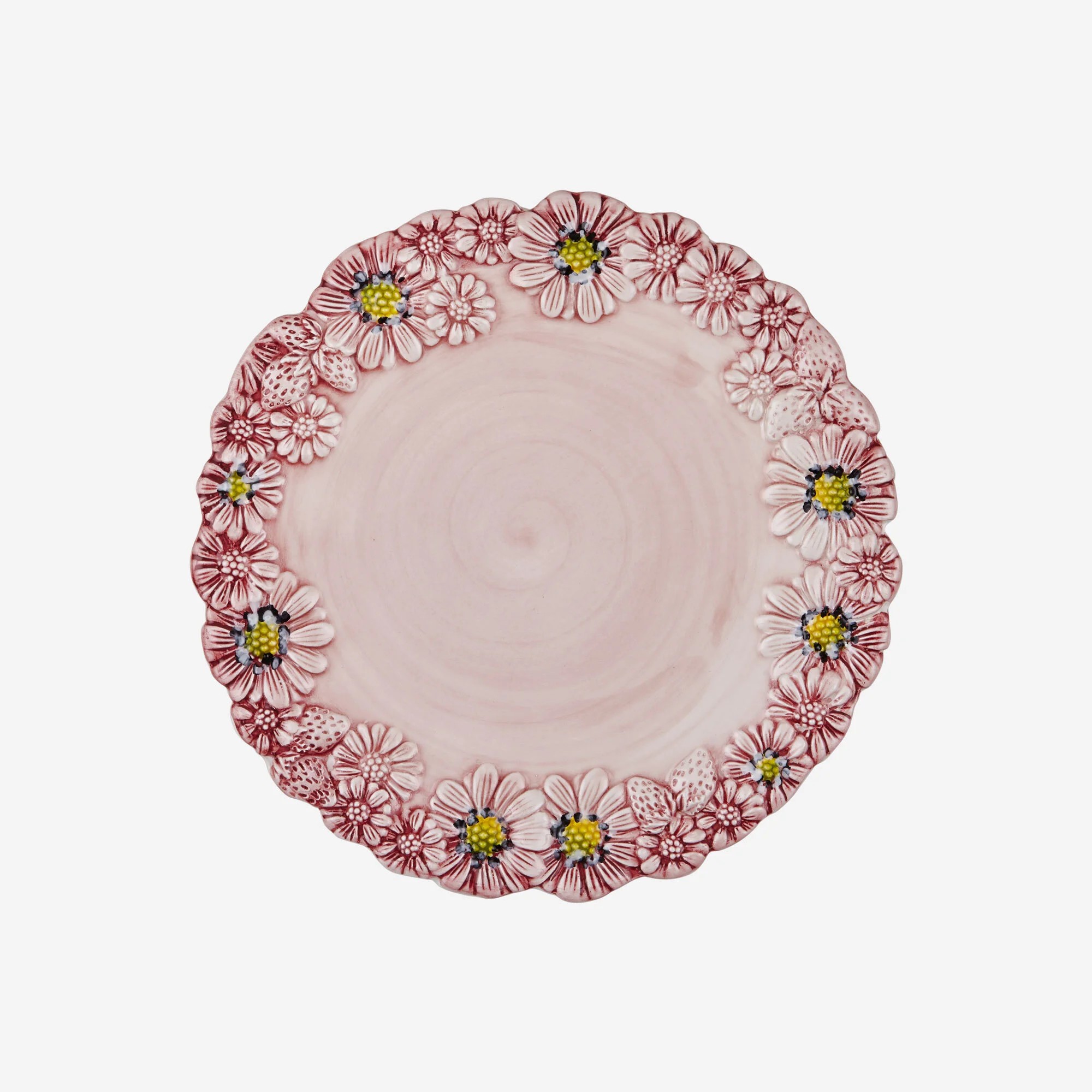 Camomilla Pembe Servis Tabağı 22x22 cm 