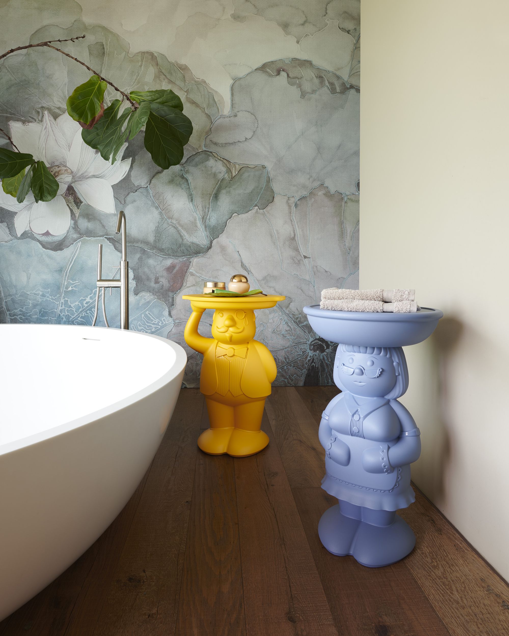 Amanda Yan Sehpa - Toz Mavi