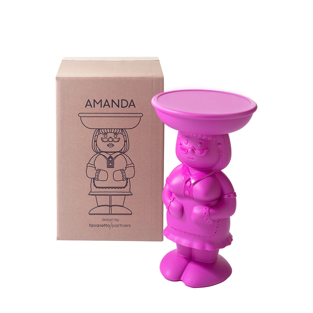 Amanda Yan Sehpa - Safran Sarı