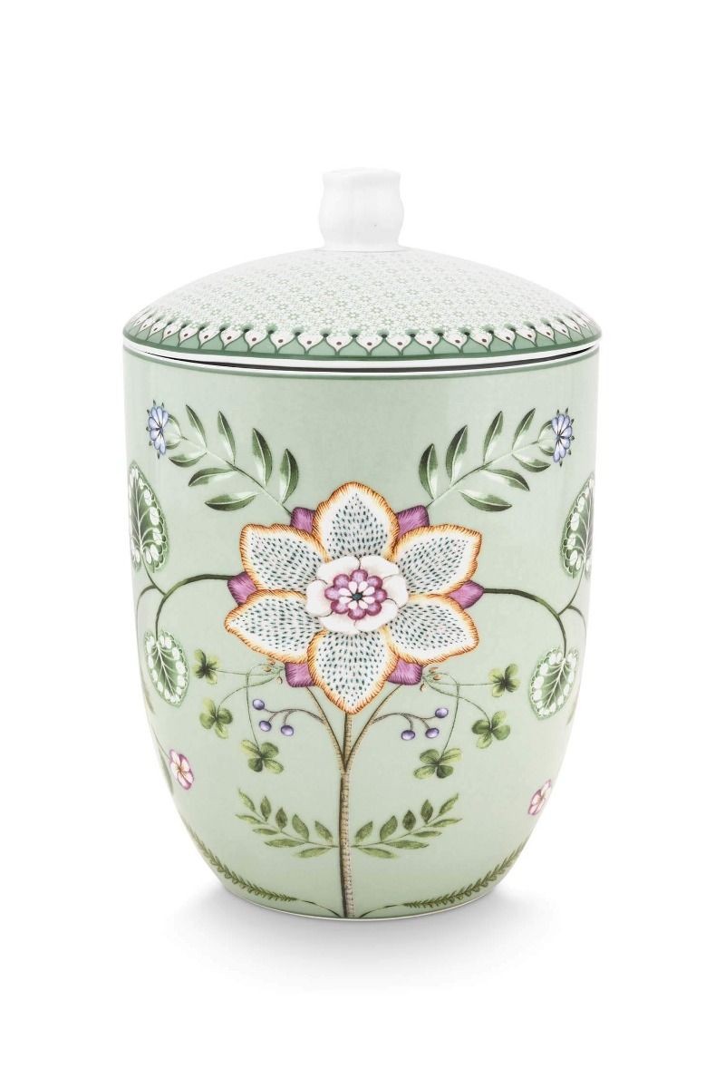 Lily & Lotus Porselen Küp Yeşil Renk 1500 ml