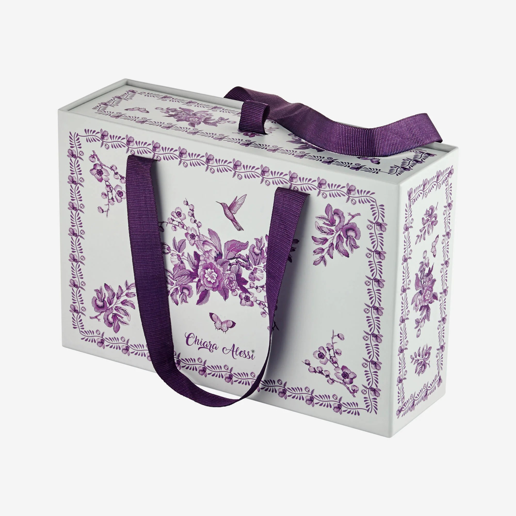Allure Porselen Kahve Fincan Seti Mor Renk 120 ml