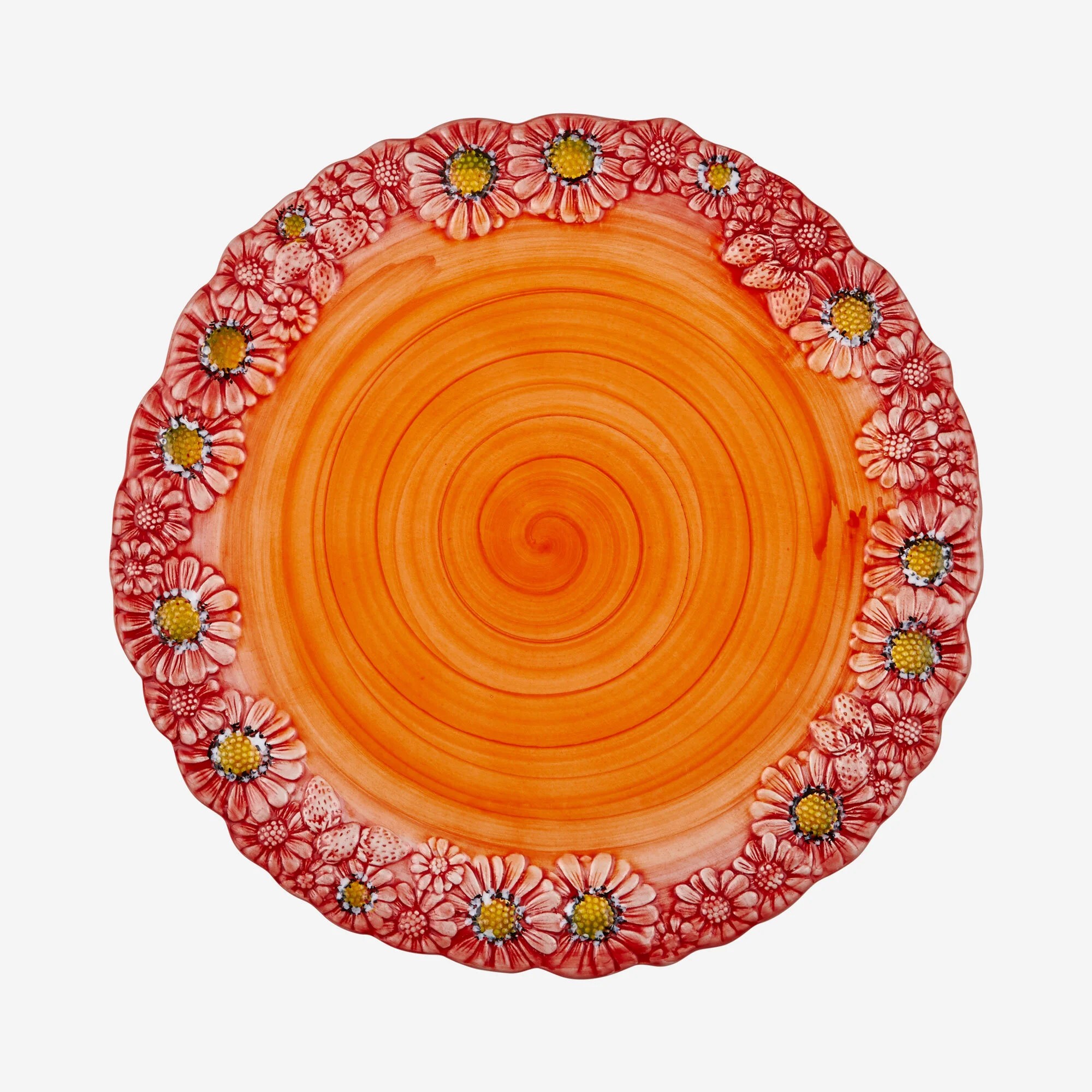 Camomilla Kırmızı Servis Tabağı 36x36 cm