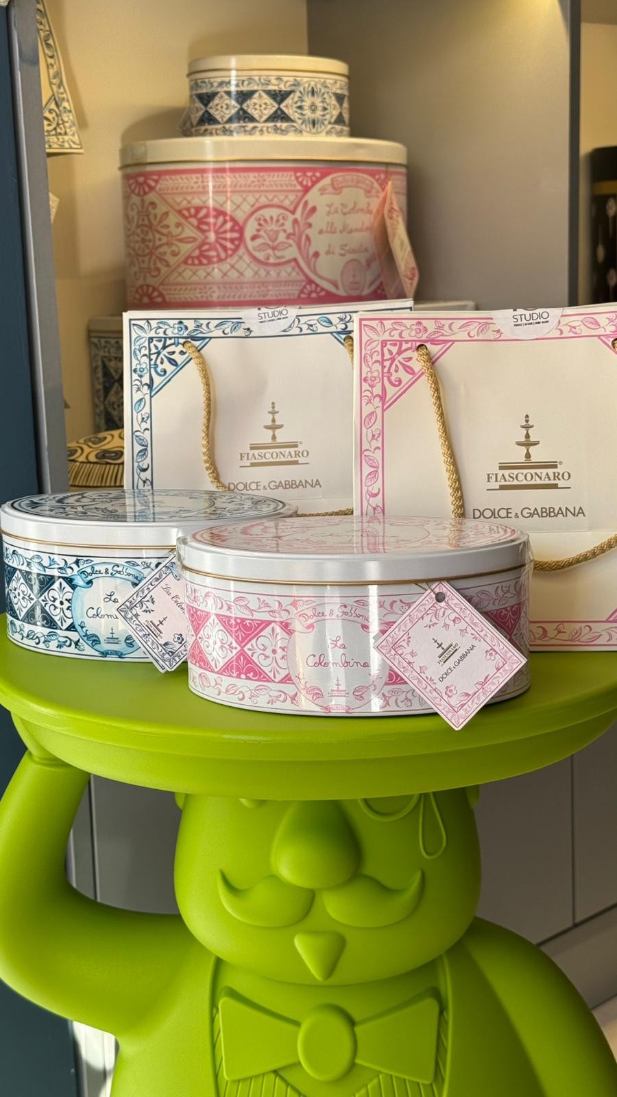 Dolce & Gabbana Fiasconaro La Colombina 100 Gr Mavi Kutu