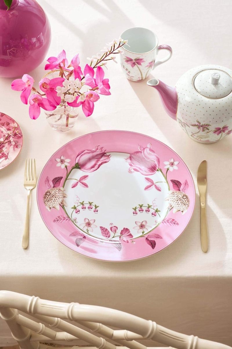 Jolie Porselen Supla Pembe Renk 32 cm