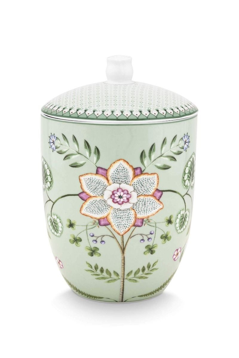 Lily & Lotus Porselen Küp Yeşil Renk 1500 ml