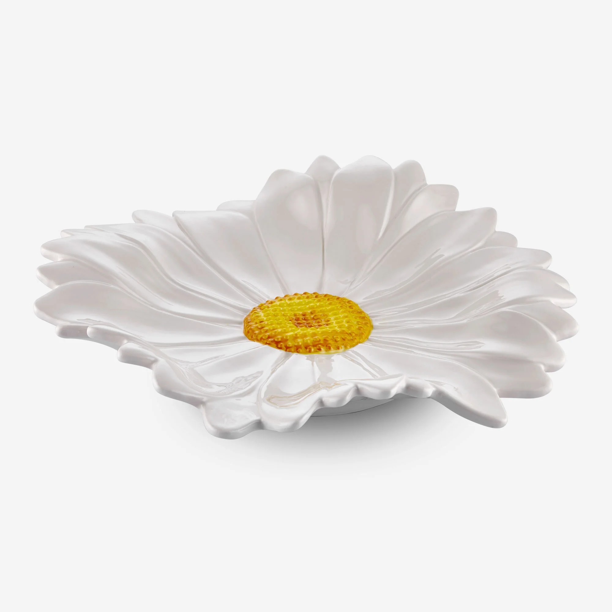 Camomilla Beyaz Servis Tabağı 36x36 cm 