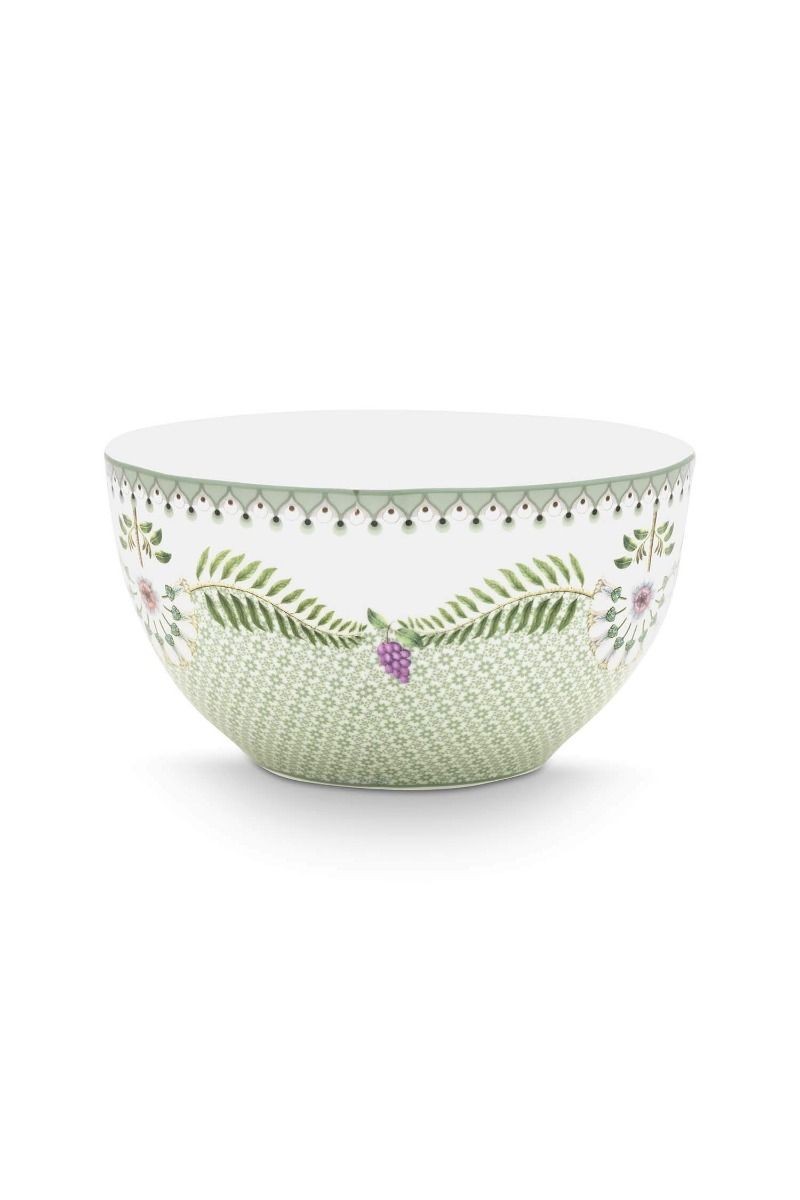 Lily & Lotus Porselen Kase Yeşil Renk 15 cm