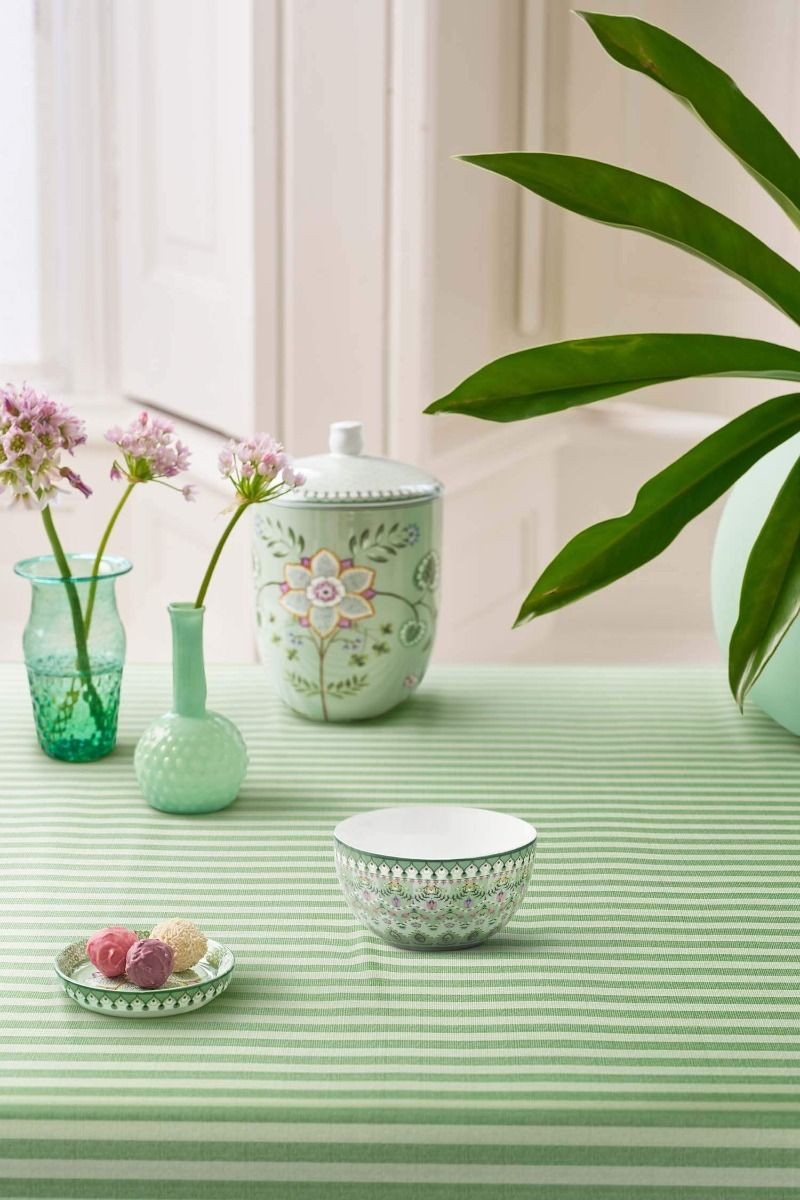 Lily & Lotus Porselen Kase Yeşil Renk 12 cm