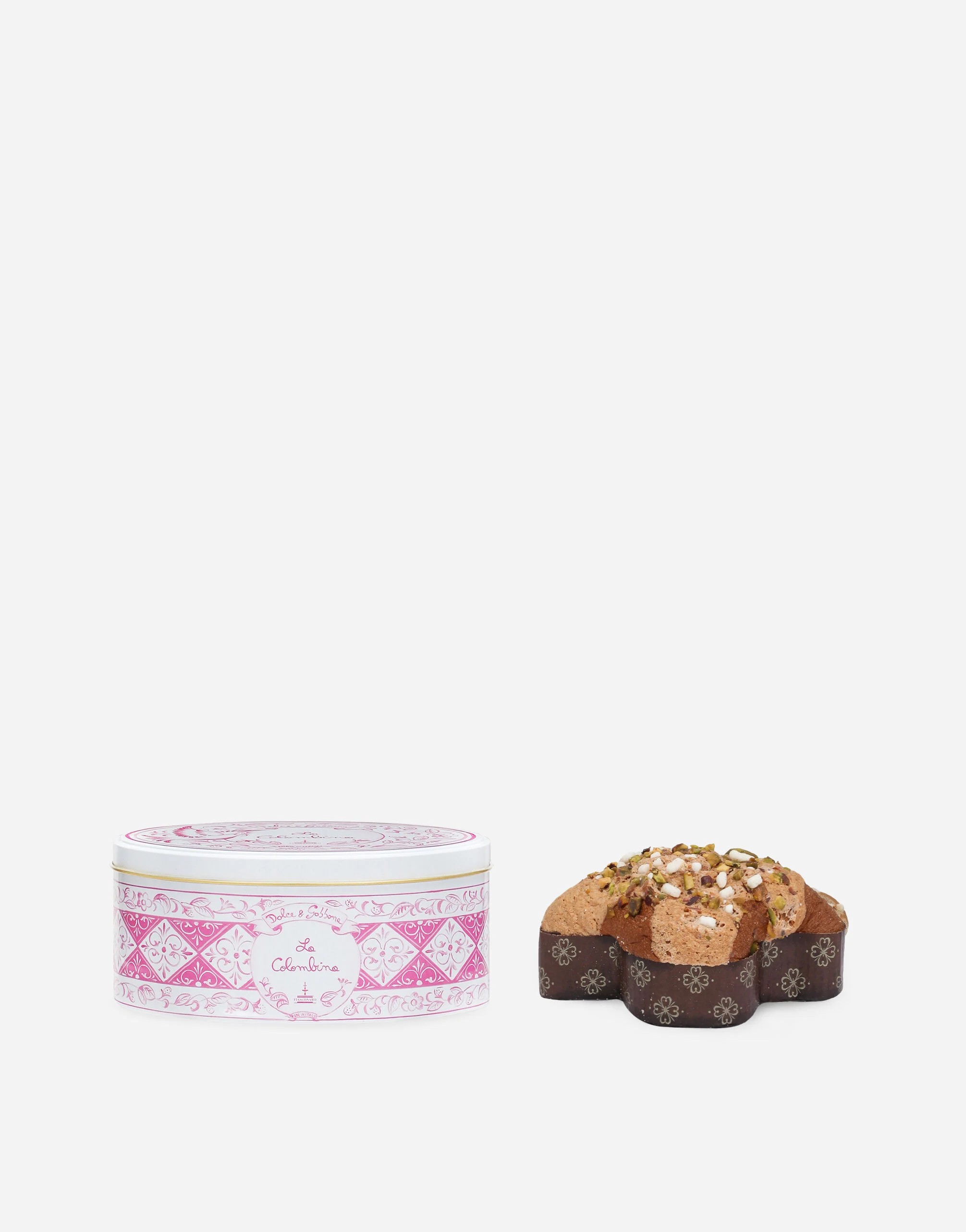 Dolce & Gabbana Fiasconaro La Colombina 100 Gr Pembe Kutu