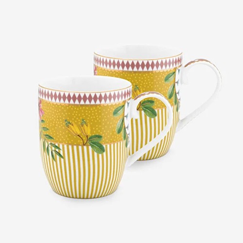 La Majorelle İkili Küçük Mug Seti Sarı Renk145 ml