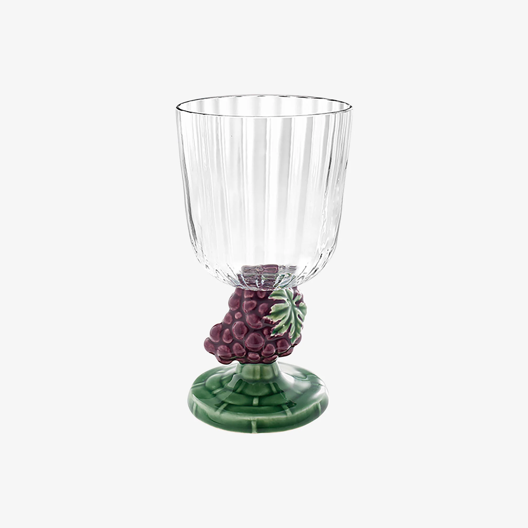 Bordallo Pinheiro Cam Kadeh 350 Ml Şeffaf