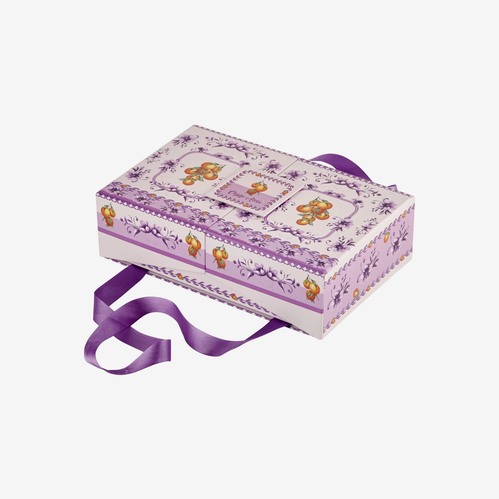 Arancia 2'li Türk Kahvesi Fincan Seti Mor Renk 120 ml