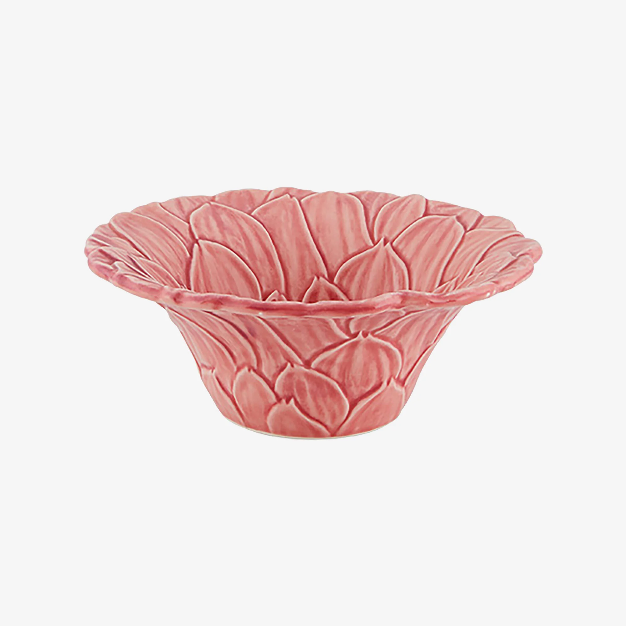 Bordallo Pinheiro Seramik Servis Kasesi 16 Cm Pembe Renk