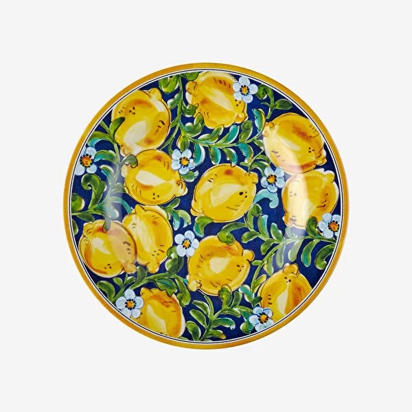 Mavi Melamin Kahvaltı Tabağı 23 Cm Capri Collection by Chiara Alessi