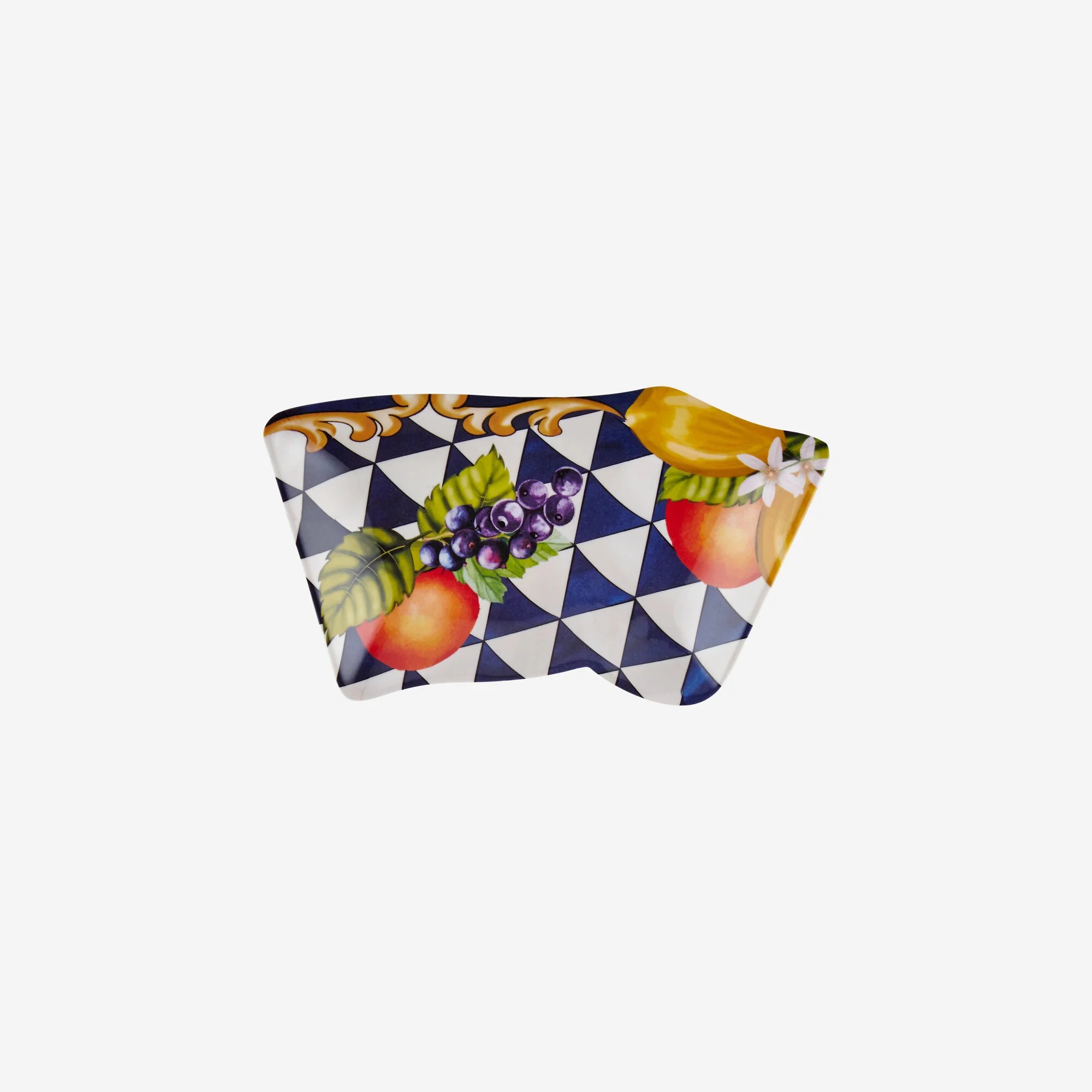 Mavi Melamin Meze Tabağı 7 Parça Capri Collection by Chiara Alessi