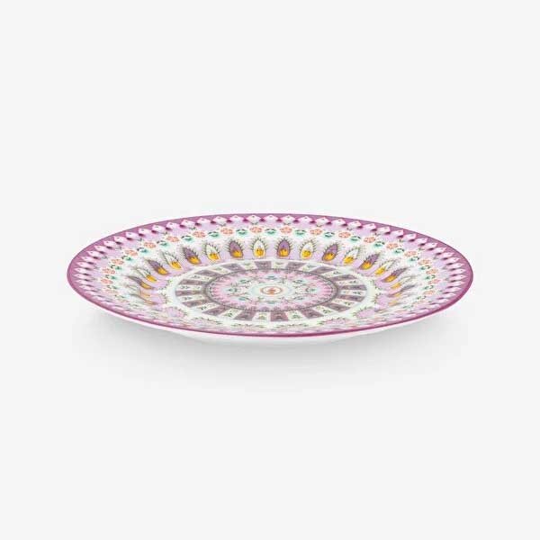 Lily & Lotus Porselen Pasta Tabağı Mor Renk 17 cm