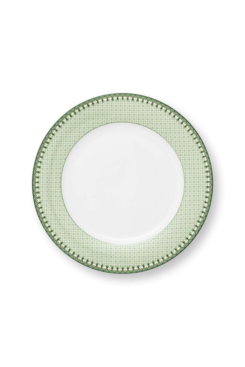 Lily & Lotus Porselen Tabak Yeşil Renk 26,5 cm