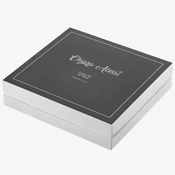 Duna Çelik Çatal Bıçak Takımı 42 Parça Altın 18-10 Paslanmaz Çelik