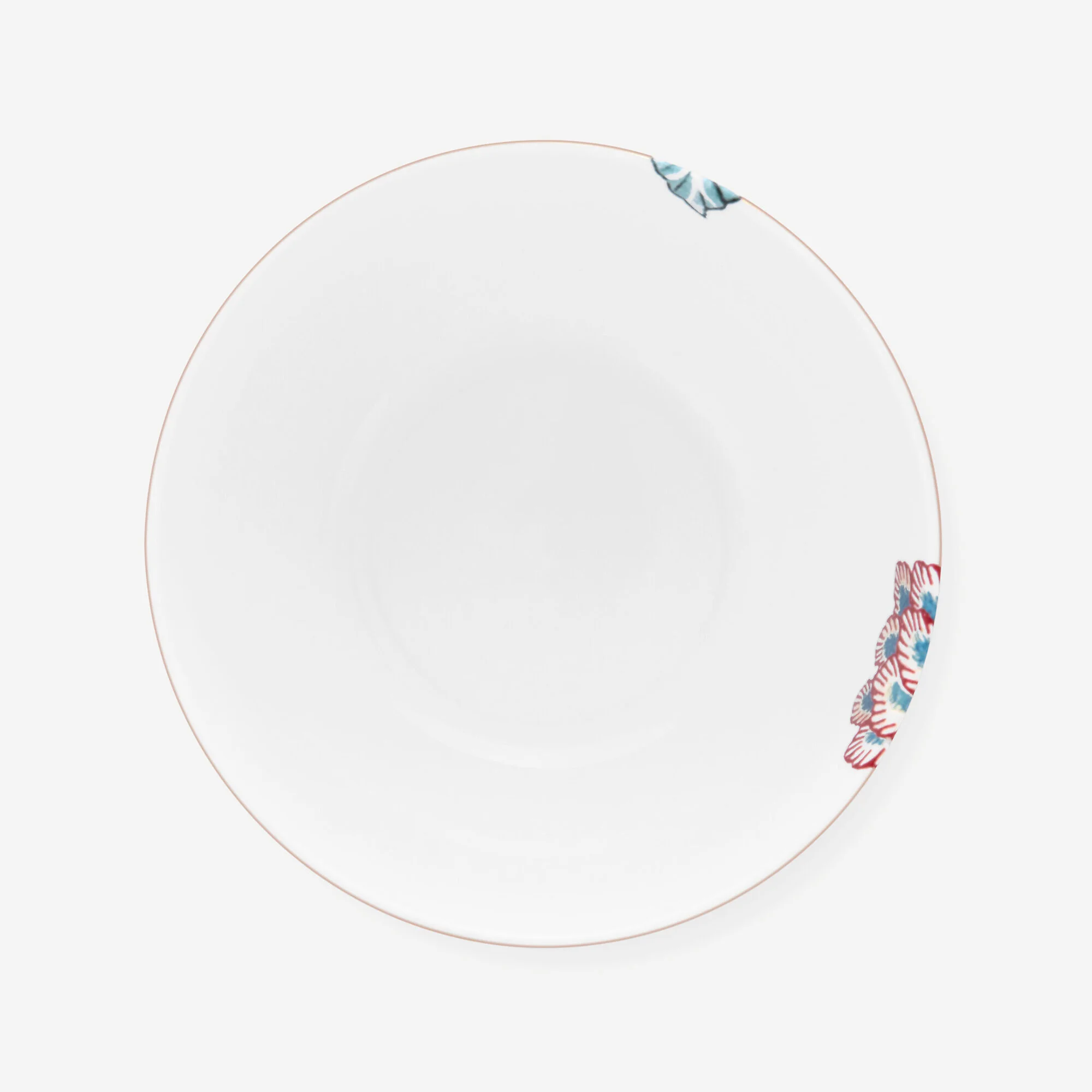 Flower Festival Kırmızı Kase 12 cm