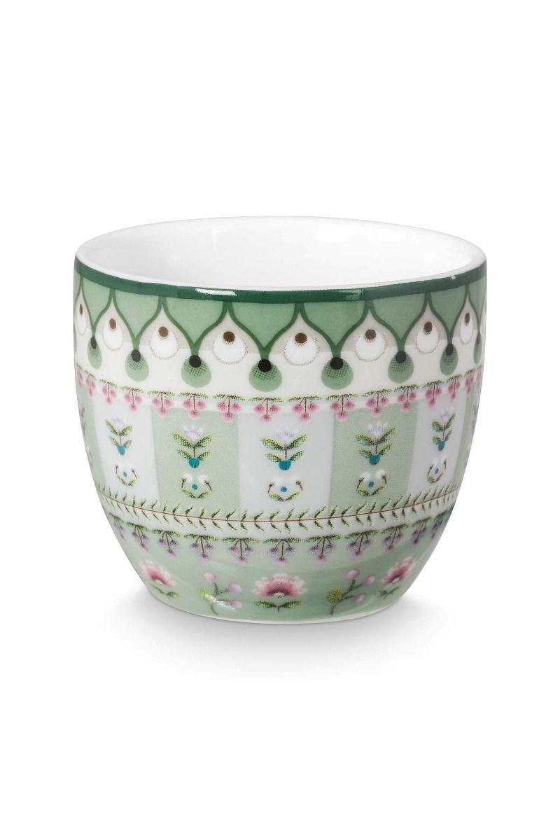 Lily & Lotus Porselen Yumurtalık Yeşil Renk