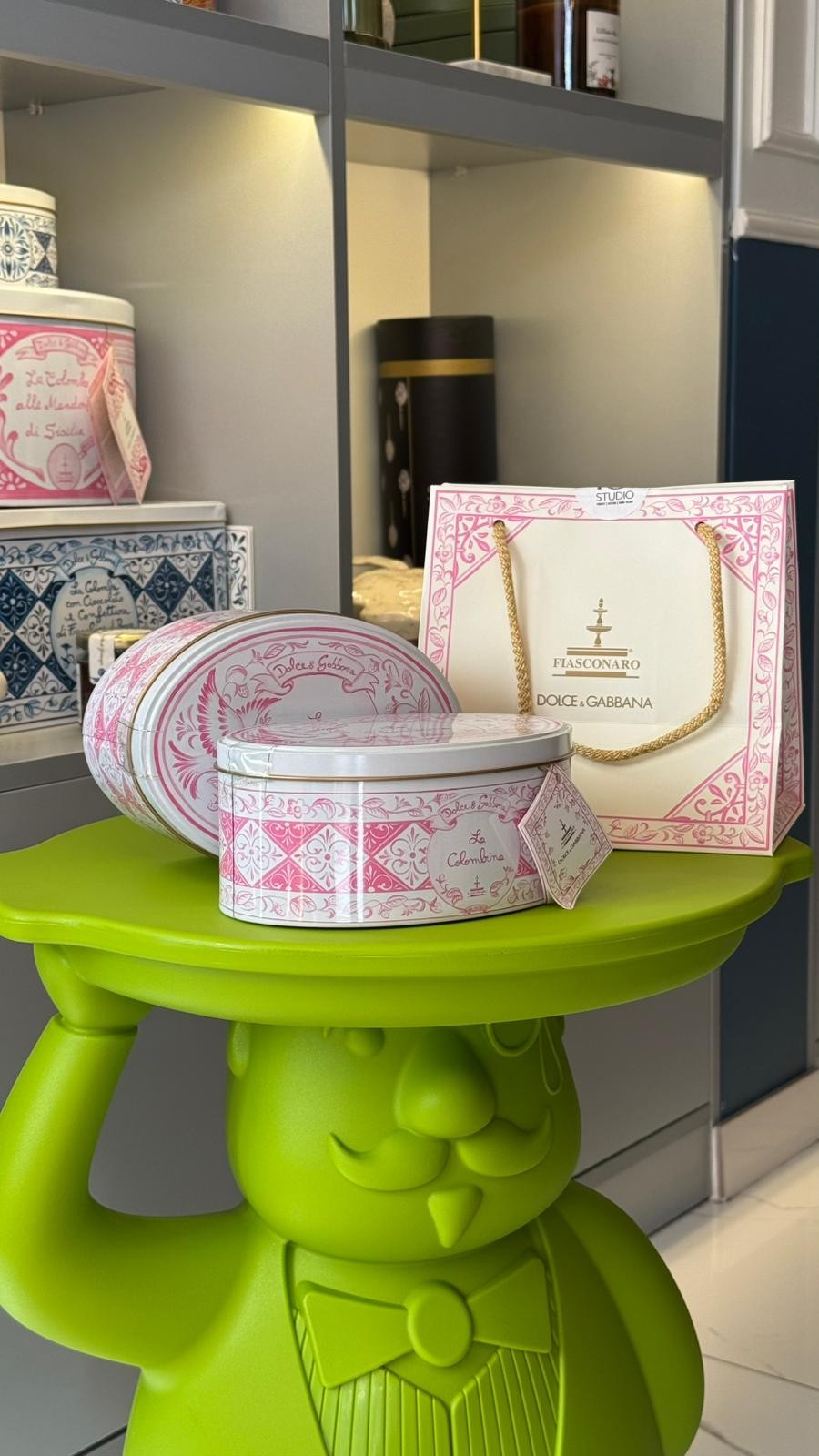 Dolce & Gabbana Fiasconaro La Colombina 100 Gr Mavi Kutu
