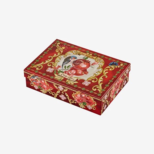 La Dolve Vita Duo Porselen Kahve Fincan Seti Kırmızı Renk 120 ml