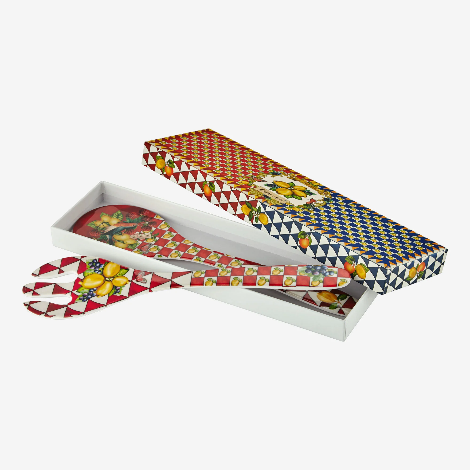 Capri Melamin Servis Seti 28 Cm Kırmızı Renk