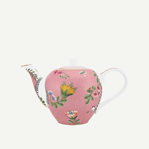 La Majorelle Porselen Demlik Pembe Renk 750 ml
