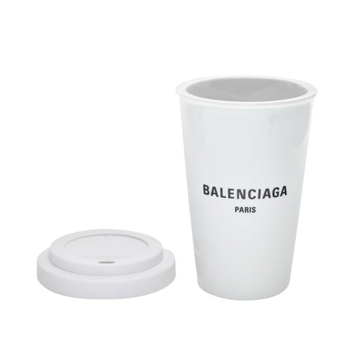 Balenciaga Porcelain Coffee Cup Cup Beyaz Renk 300ml