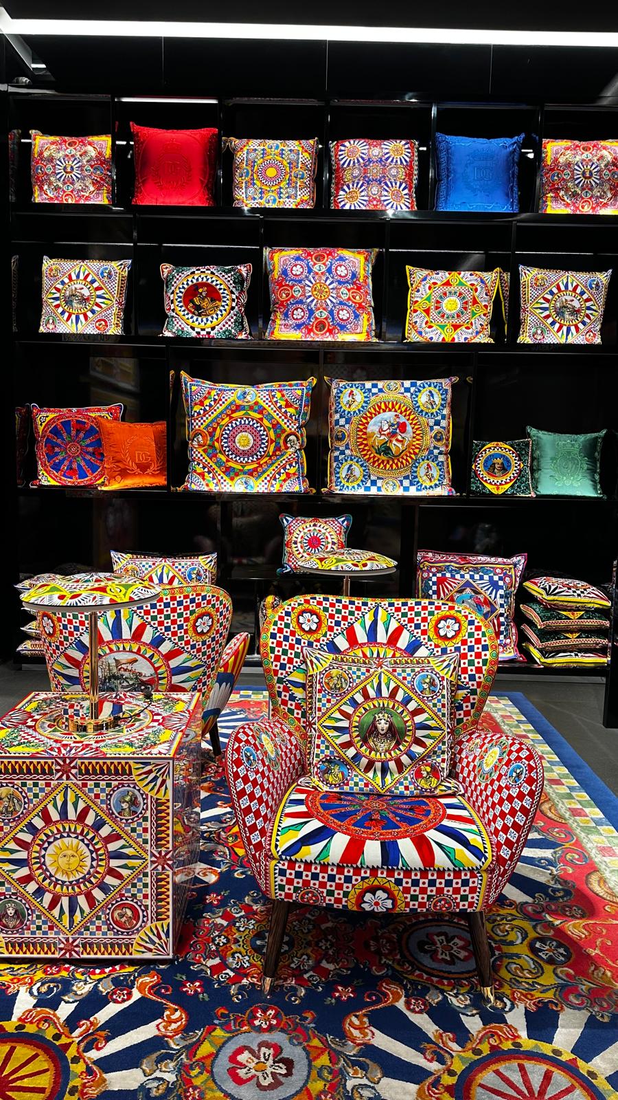 Dolce & Gabbana Panettone Fiasconaro Kek Kutusu Mavi Renk 100 gr