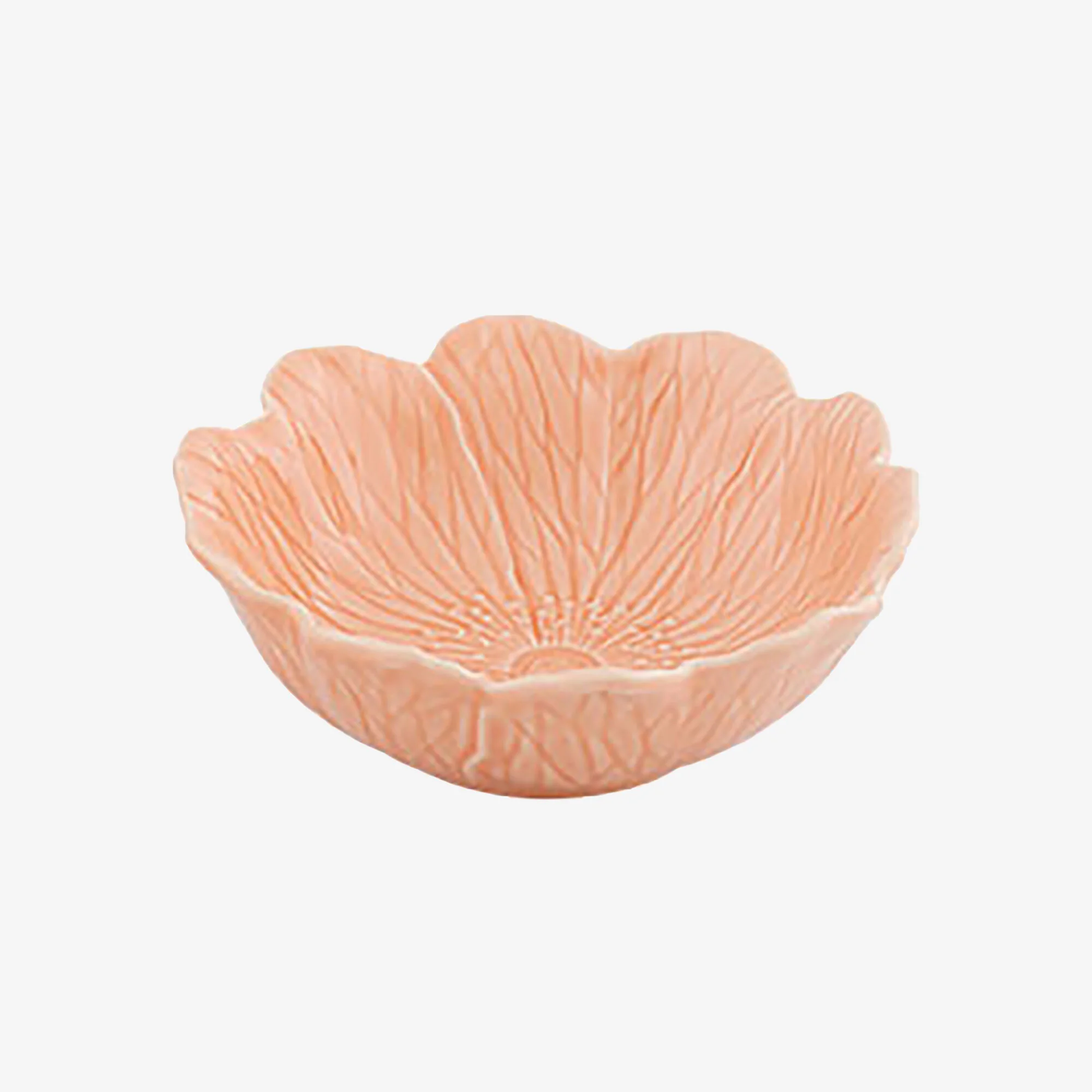 Bordallo Pinheiro Seramik Servis Kasesi 17 Cm Pembe Renk