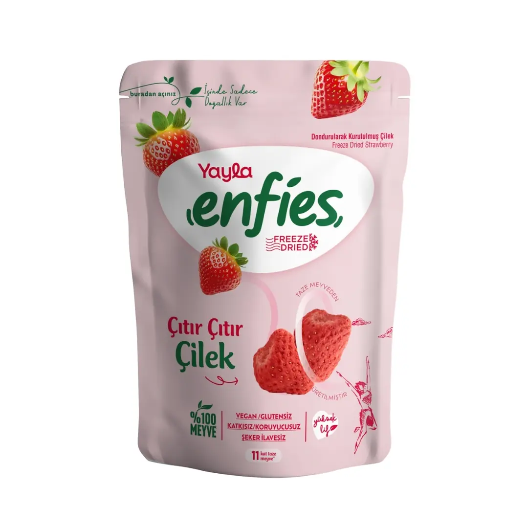 Yayla Enfies Freeze Dried Domates 10 g | Kurutulmuş Domates