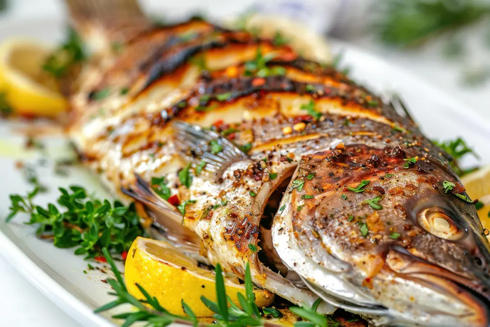 Fırında Pişmiş Balık