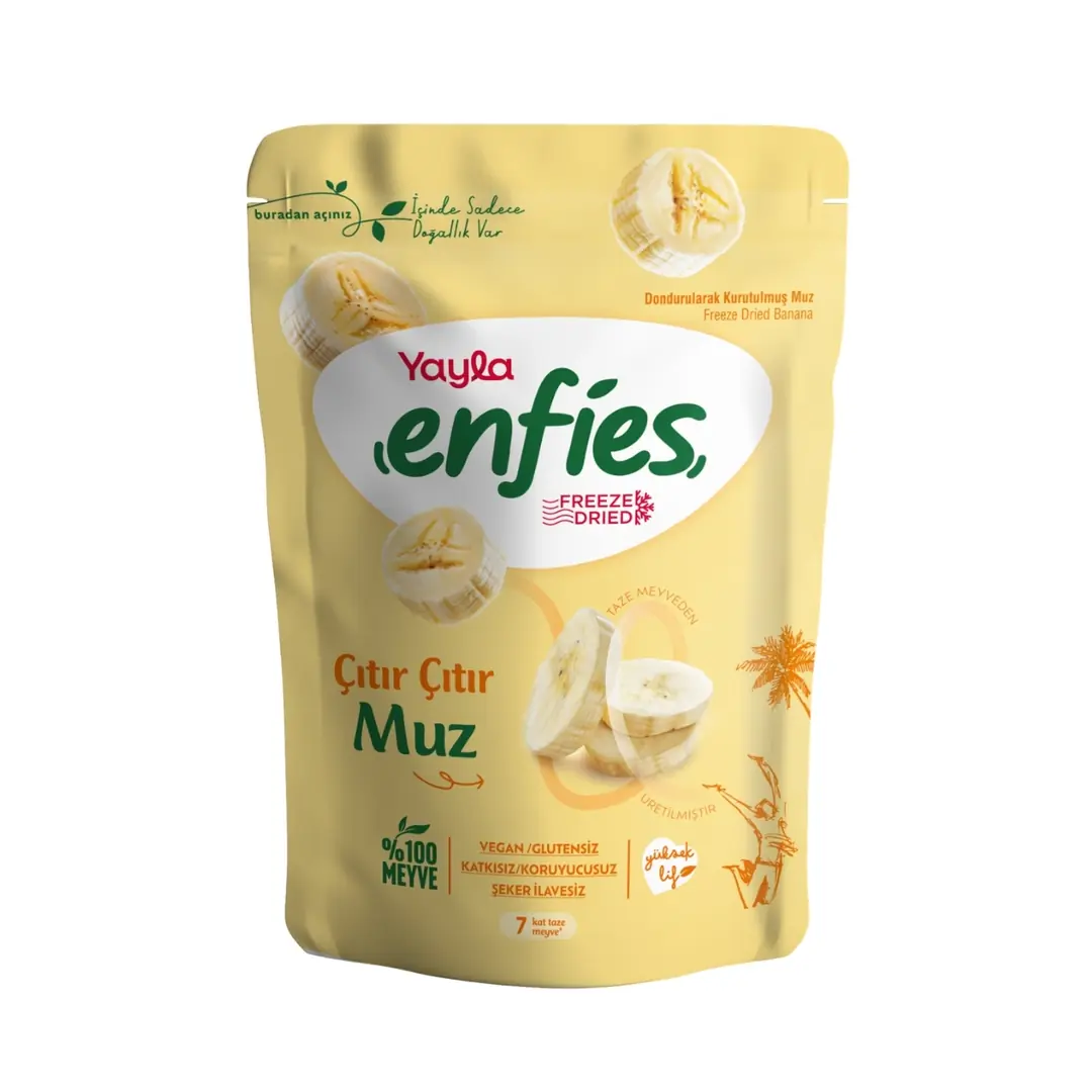 Yayla Enfies Freeze Dried Muz 20 g