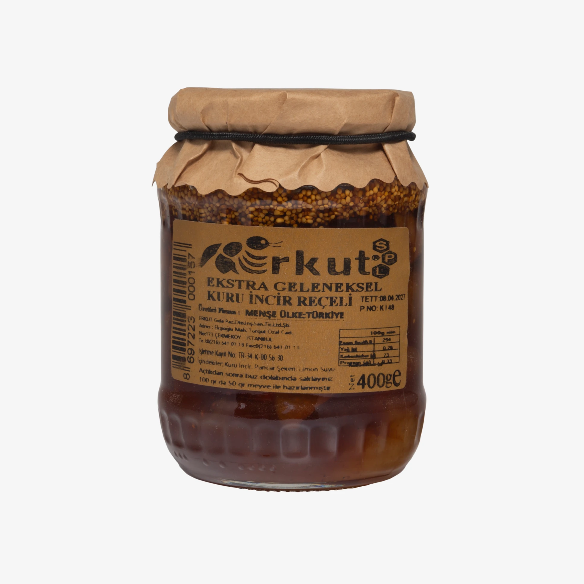 Erkut Kuru İncir Reçeli