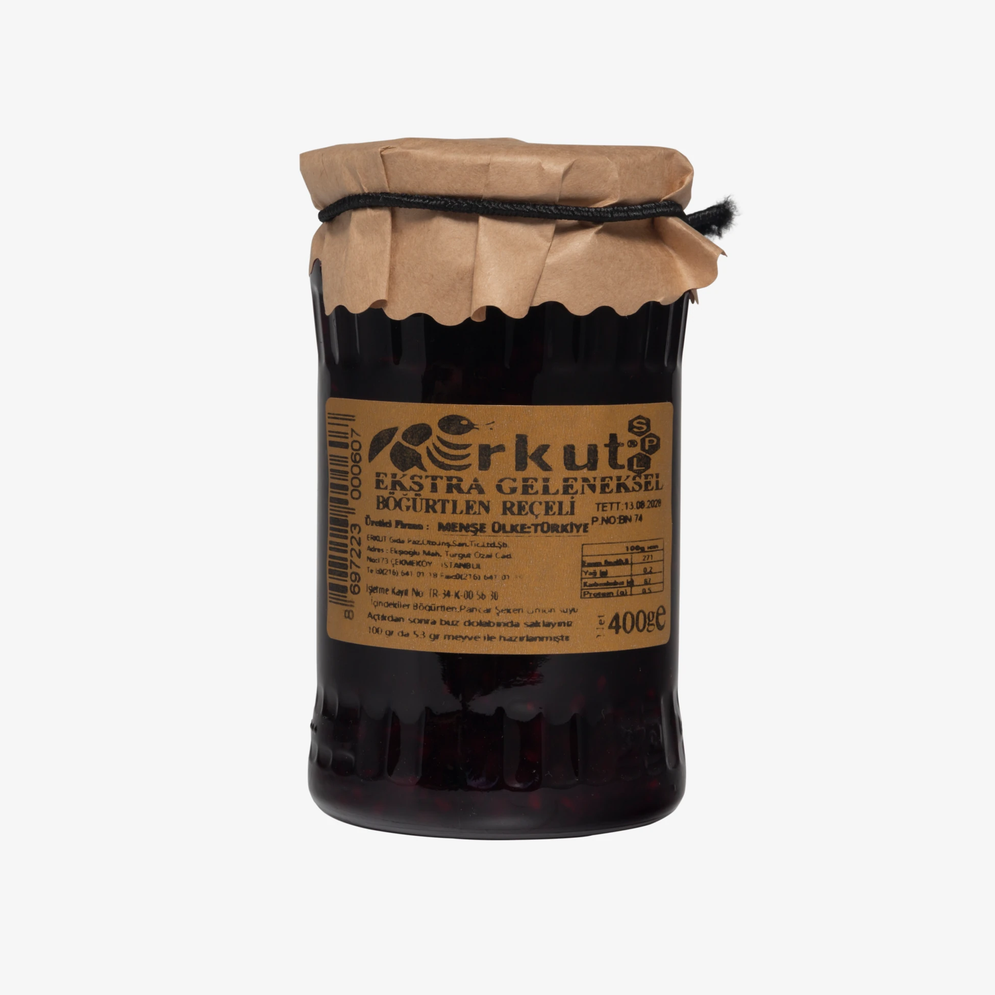 Erkut Böğürtlen Reçeli