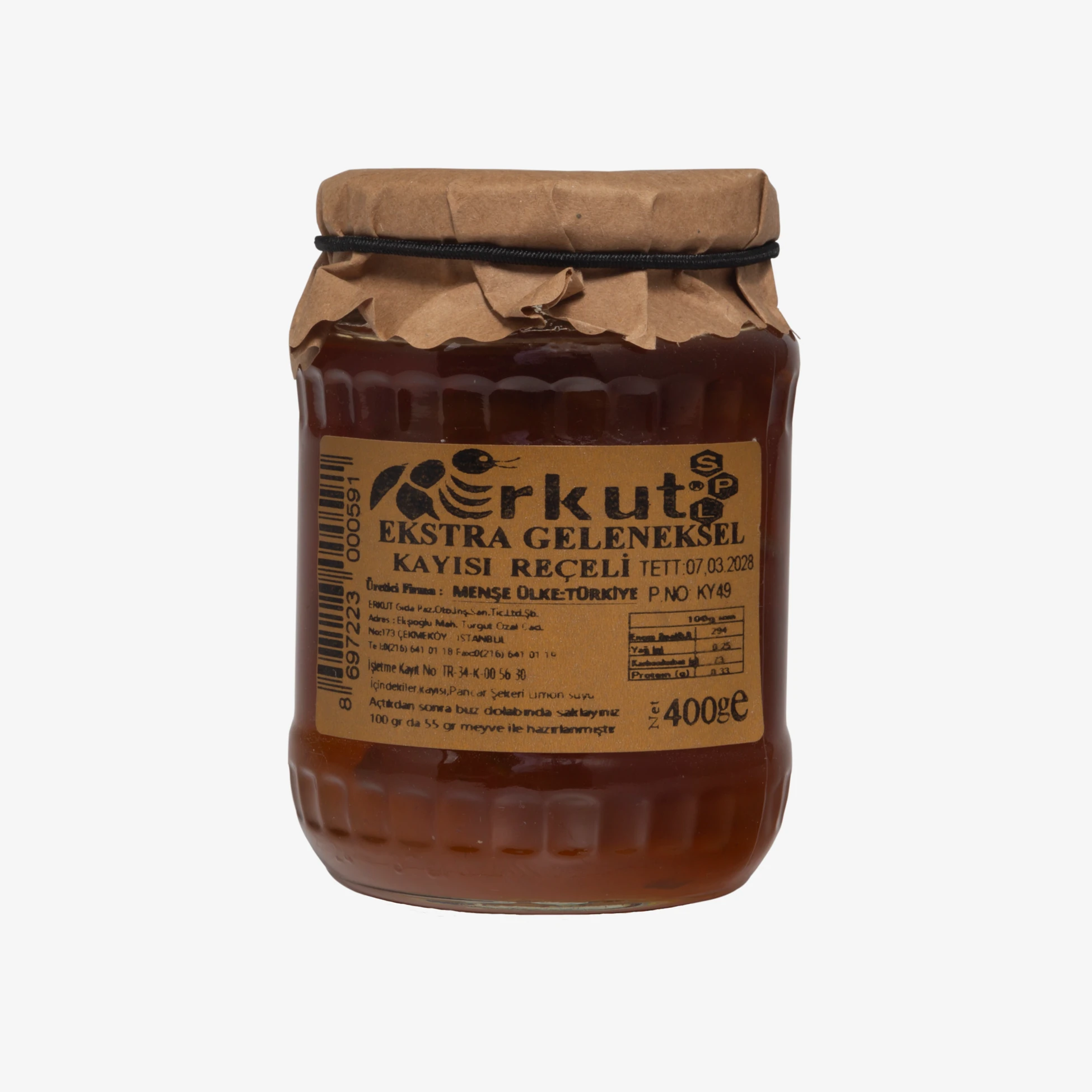 Erkut Kayısı Reçeli