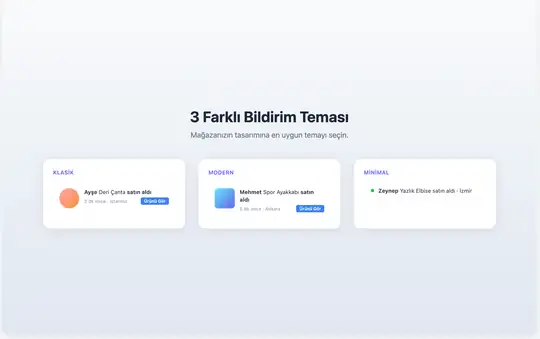 Satış Bildirimleri ekran görüntüsü 3