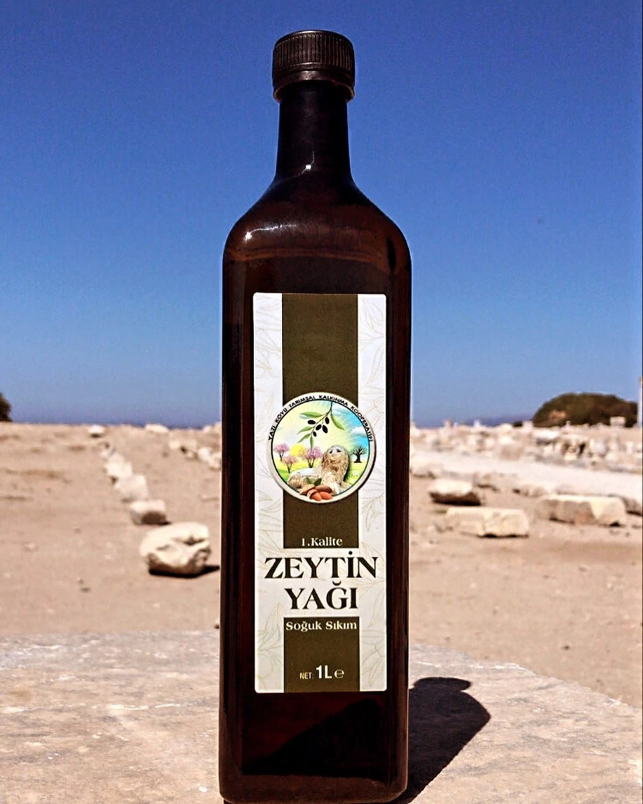 Zeytin yağı Soğuk Sıkım 1 LT.