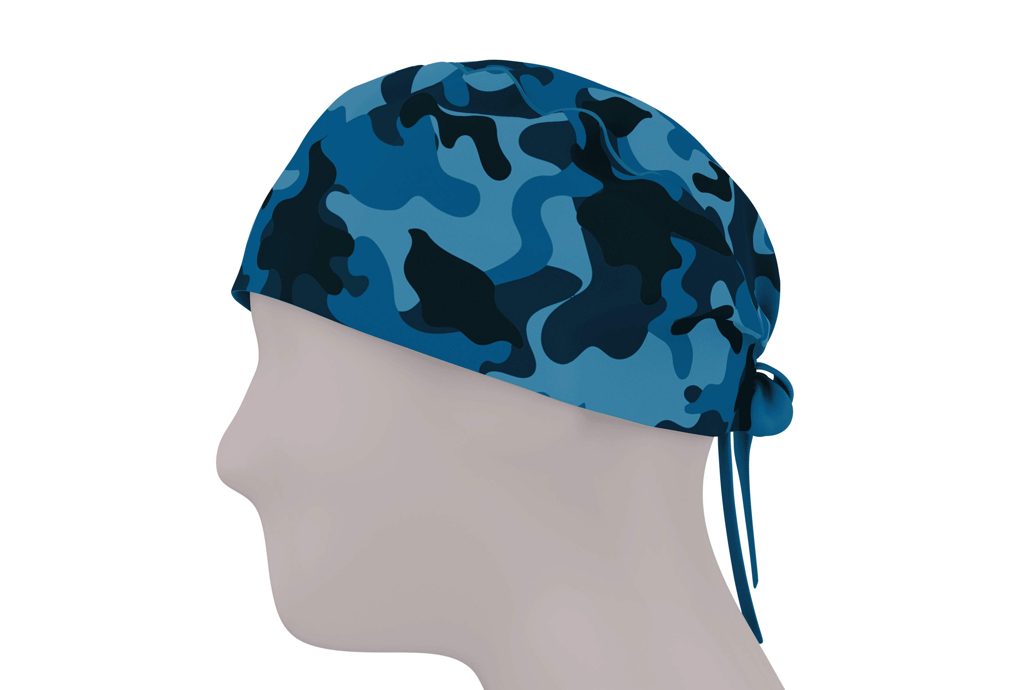 Camouflage Patterned Cap/Bone