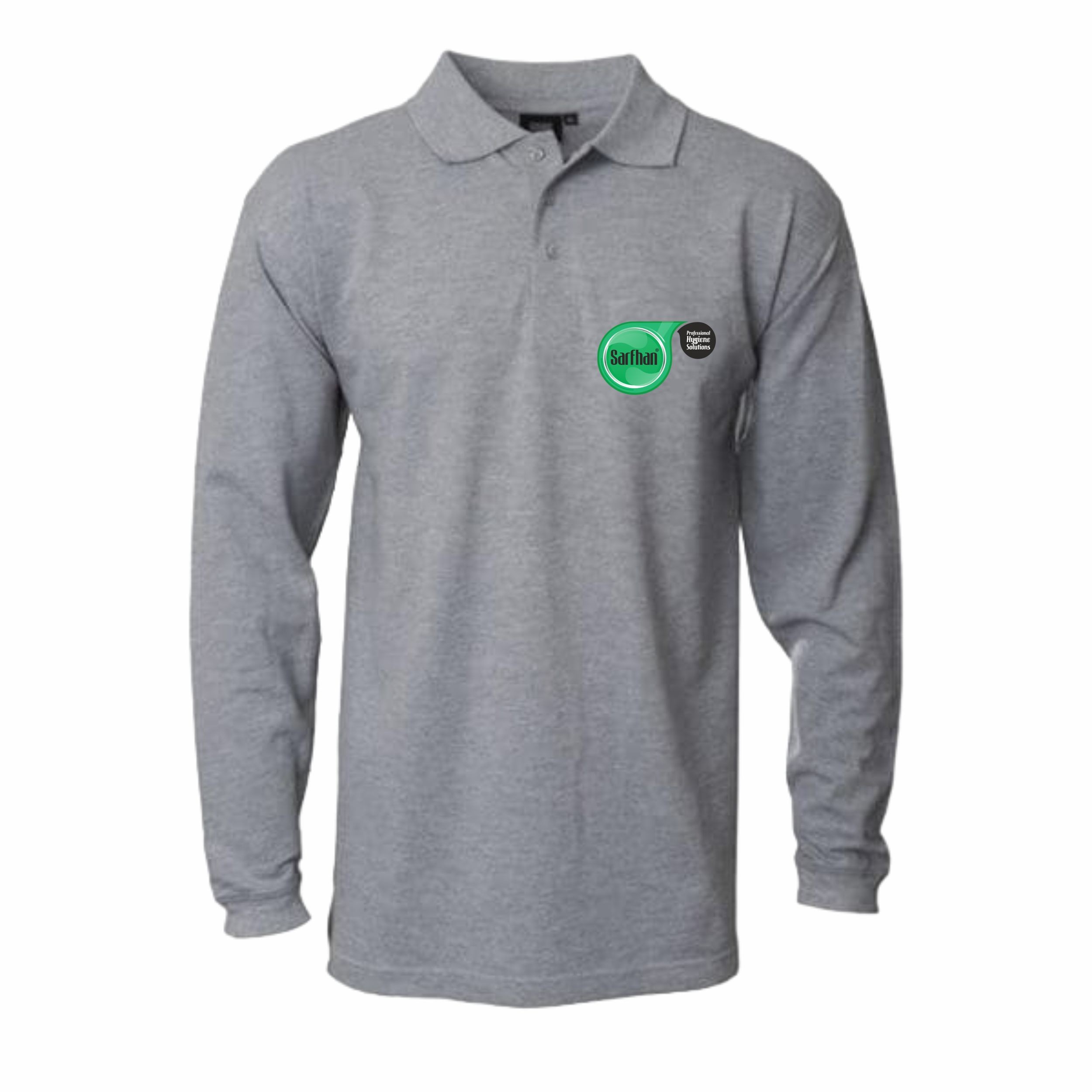 Polo yaka Sweatshirt Logo Baskılı 