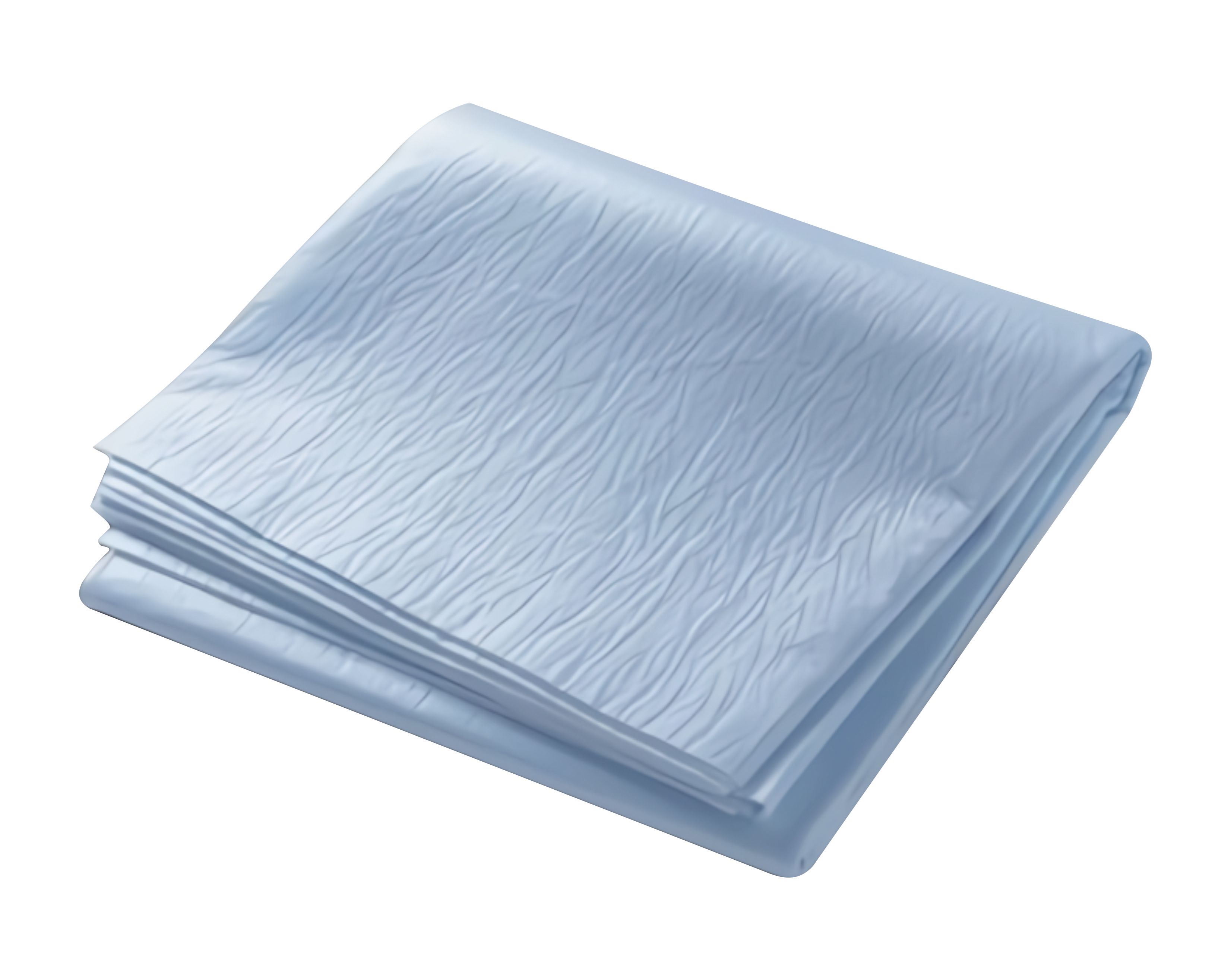  Couverture Unie 35Gsm Sms 100x150cm Bleu 50 Pcs / Paquet