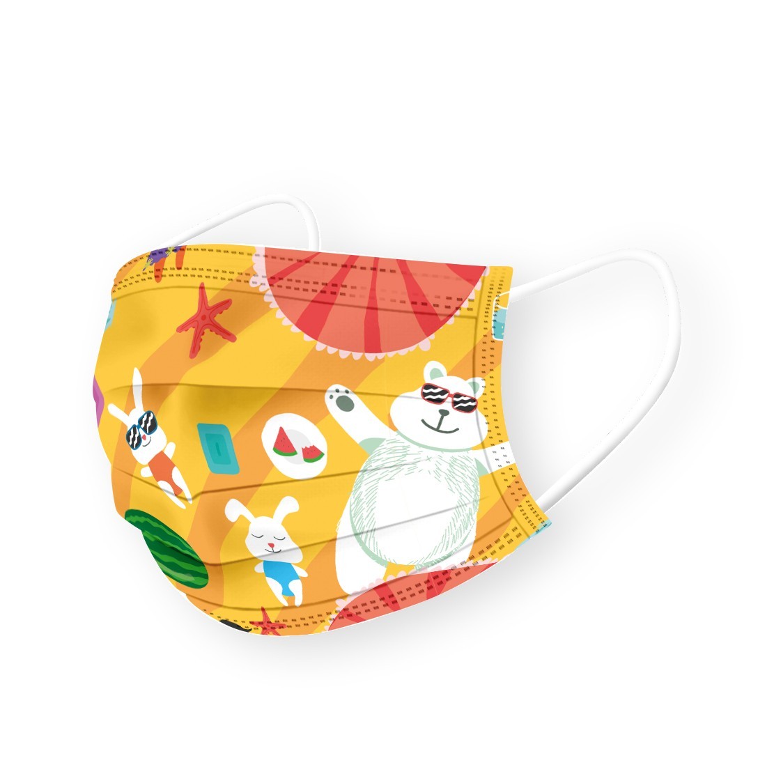  Mask Disposable For Kid Panda Pattern