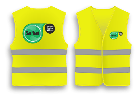Printed Worker/Warning Vest
