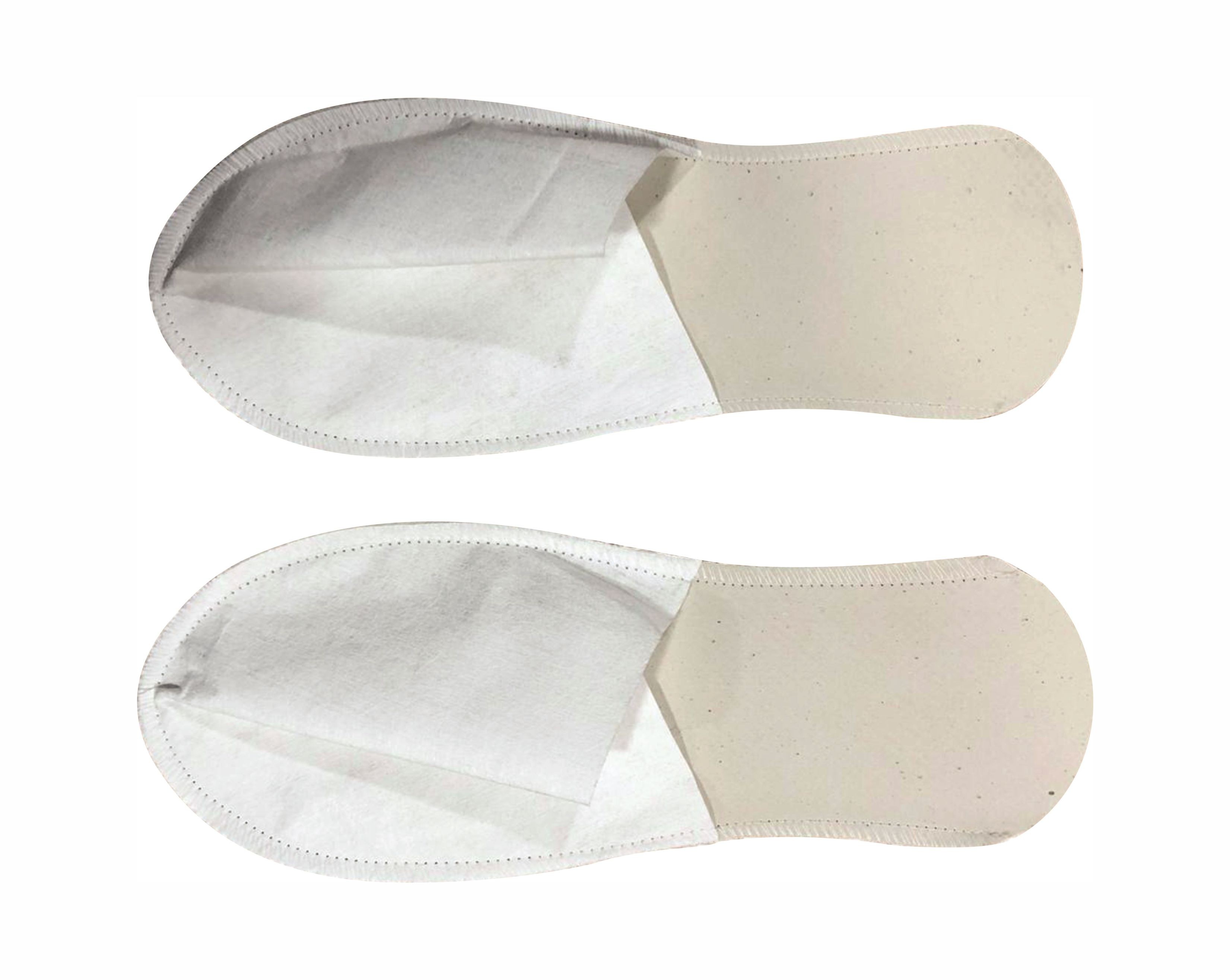  Eva Sole Slippers 25 pairs White